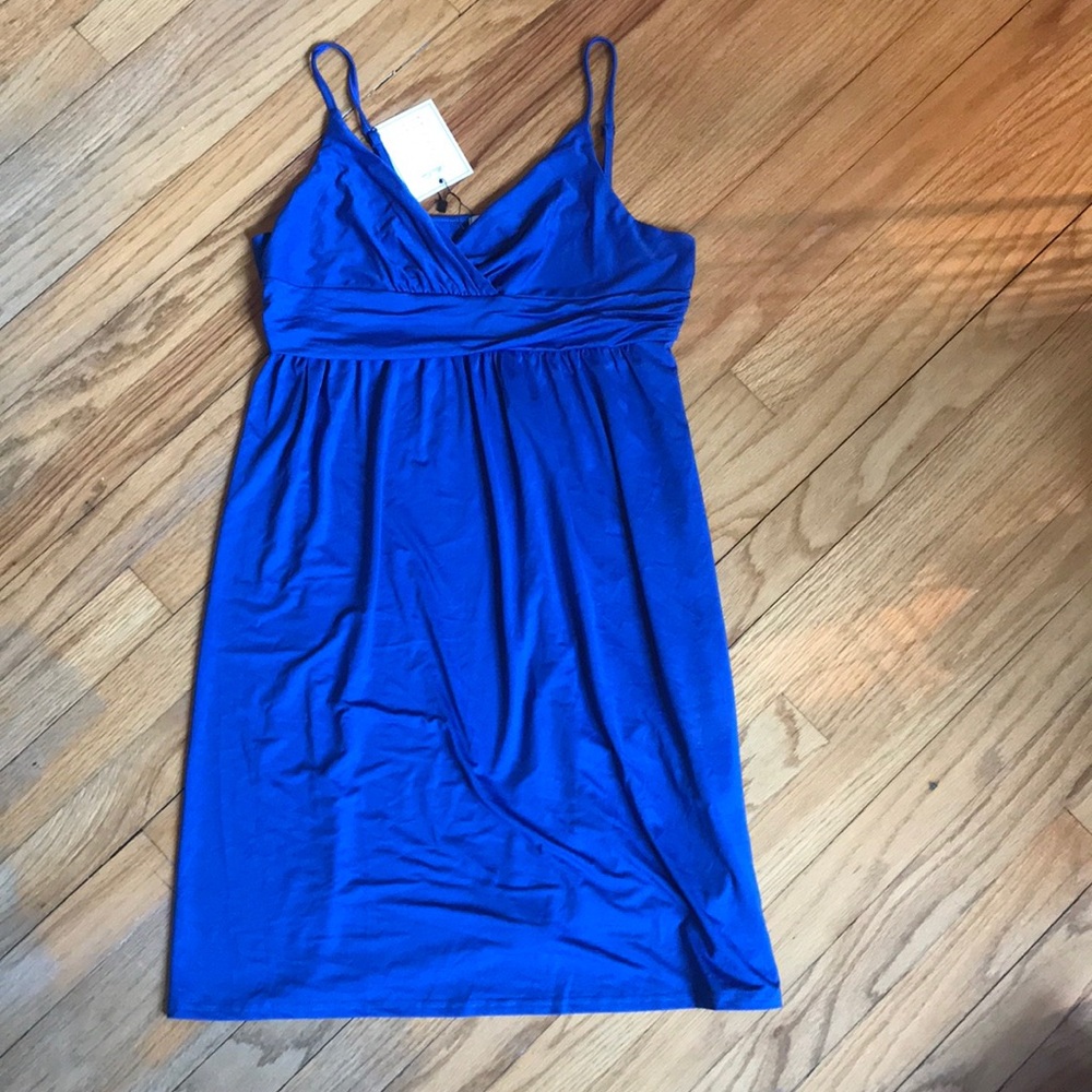 Blue dress
